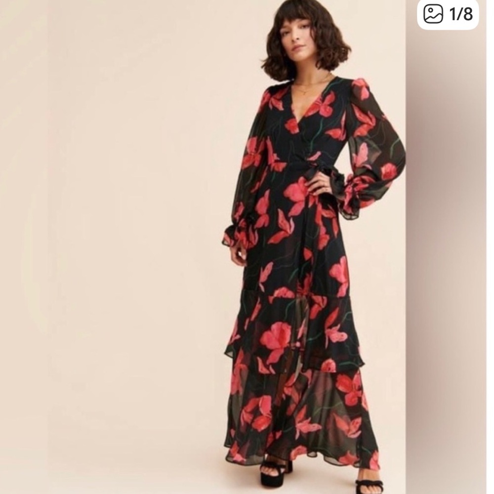 Hutch Elegant Wrap Dress